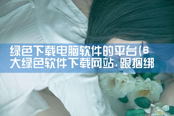 绿色下载电脑软件的平台